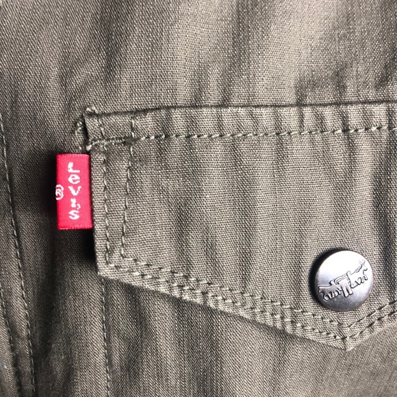 Men’s Levi’s Military Style Jacket - Picture 5 of 6